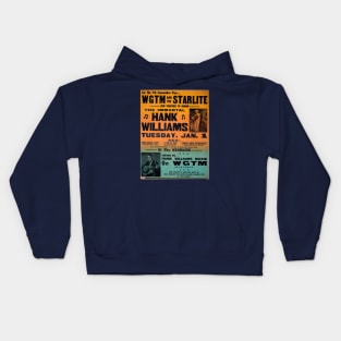 WGTM Hank Williams Day Kids Hoodie